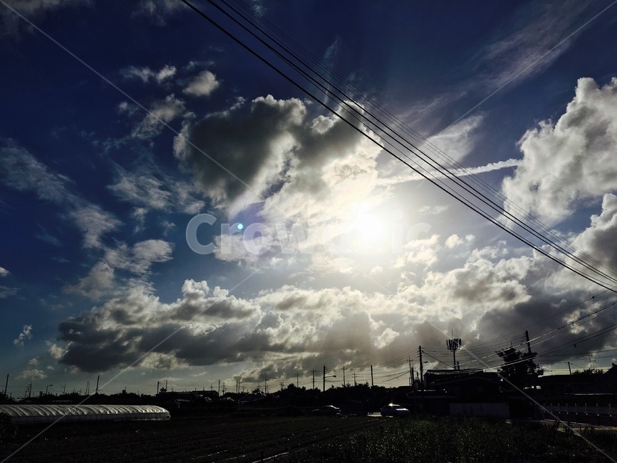 구름,낮,해,시골,하늘,자연,풍경,nature,landscape,construction crane,건설 크레인