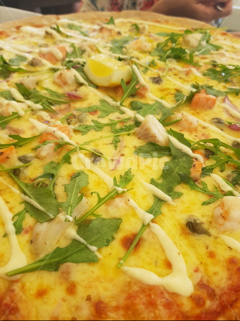피자,pizza,food,노란색,치즈,해산물피자,해산물