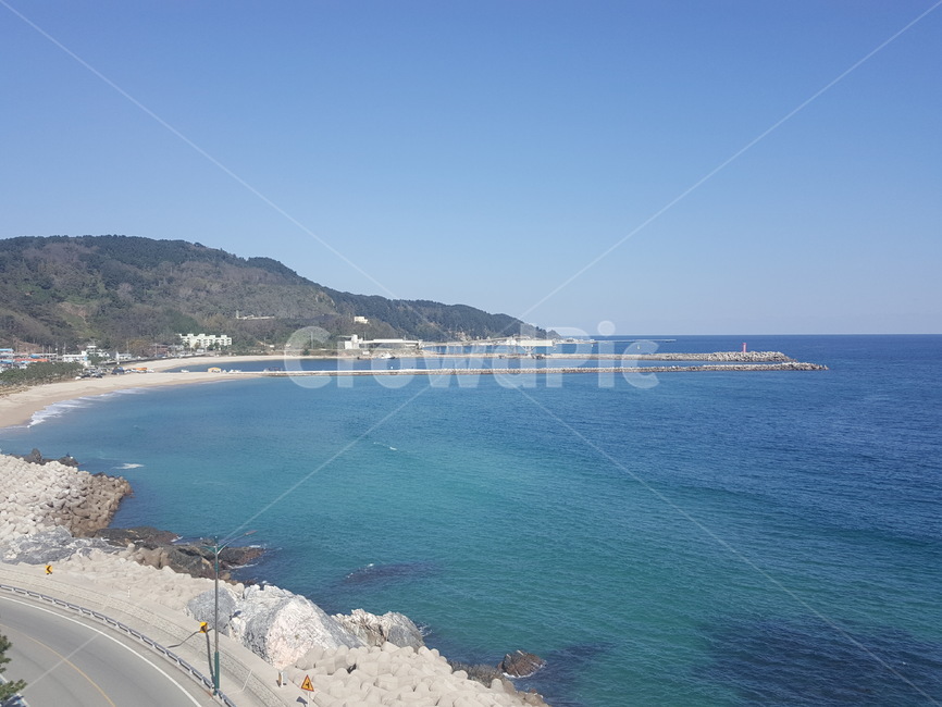 바다,풍경,울진,바위,파도