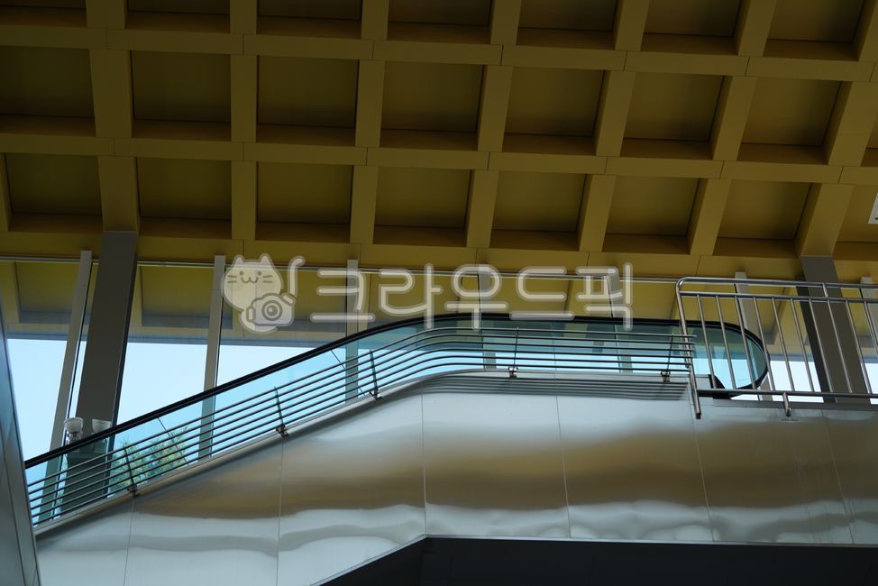 square, handrail, escalator, railing, stairs - Authentic Korean Stock ...