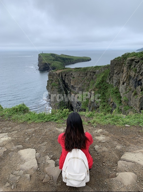 인간,사람,낭떠러지,자연,여자뒷모습,nature,person,cliff,사람,인물,인간,human,person