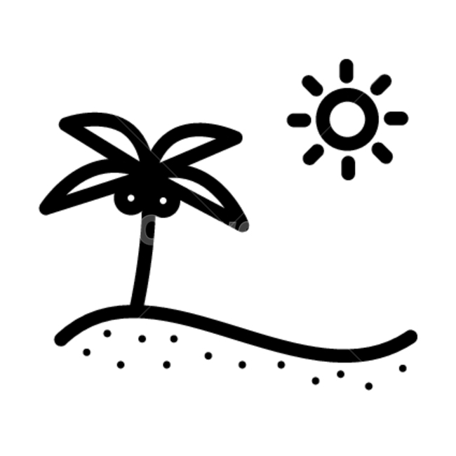 비치,해변가,모래사장,모래밭,태닝,야자수,여름,방학,홀리데이,holiday,바캉스,무더위,여름방학,휴가,여름휴가,힐링,태양,썬베드,여름,계절,summer,season,그래픽,일러스트레이션,graphic,illustration,아이콘,icon