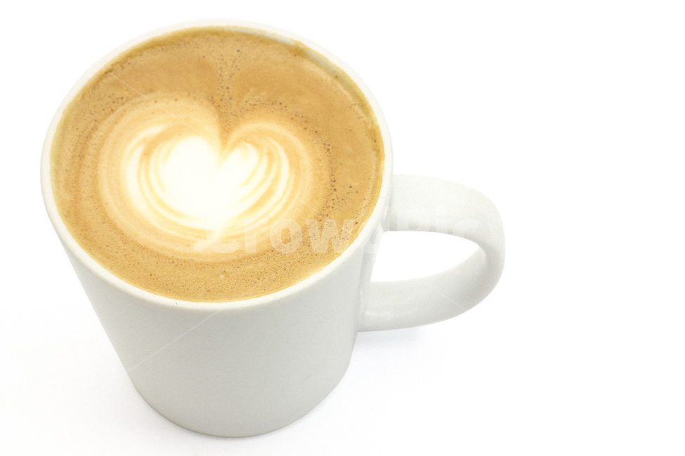 close up,Nukki,Cafe Latte,latte art,Espresso,cappuccino,milk,white background,menu,cafe,Barista,coffee cup,coffee,beverage,fresh,Caffeine,object