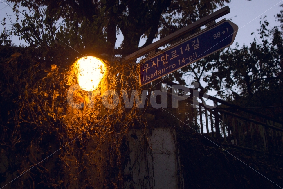 전등,감성,우사단로,저녁,불빛,여행,주홍빛,야경,밤,풍경,nightscape,night,landscape,light,빛,flare,플레어
