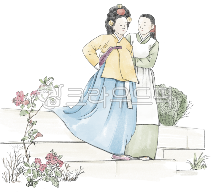 임신, 궁녀, 황궁, 조선, 고려, 사진,이미지,일러스트,캘리그라피 - 이레나 lena Lee작가