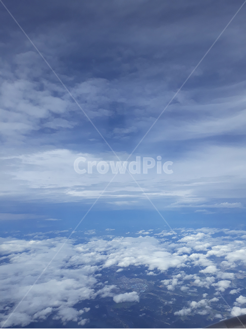 하늘,구름,항공뷰,하늘풍경,비행기에서,푸른하늘,sky,cloud,landscape,항공샷