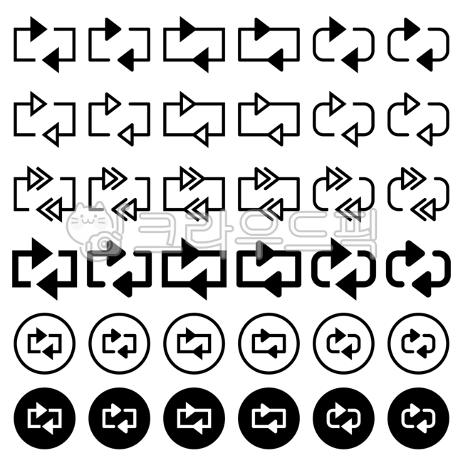 symbol,Line icon,arrow,rotation,icon,sign,Refresh,ui,rewind,repeat,Pictogram,connection,arrow icon,mark,direction