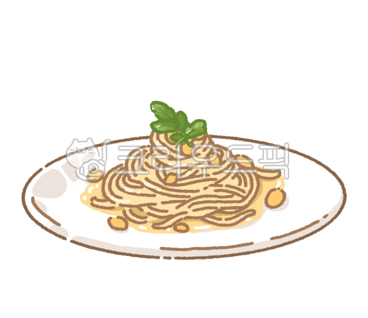garlic,spaghetti,ltalianfood,basil,Italian food,aglioeolio,western style illustration,food illustration,garlic pasta,aglio olio pasta,pasta,oil pasta,cooking,aglio olio,western food