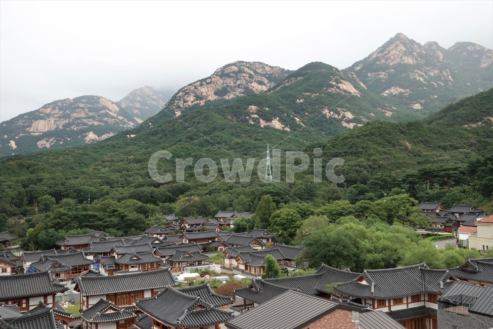 은평,한옥,마을,전경,풍경,전통,기와,지붕,기와집,건축,한국전통,한국문화,korean traditional,korean culture