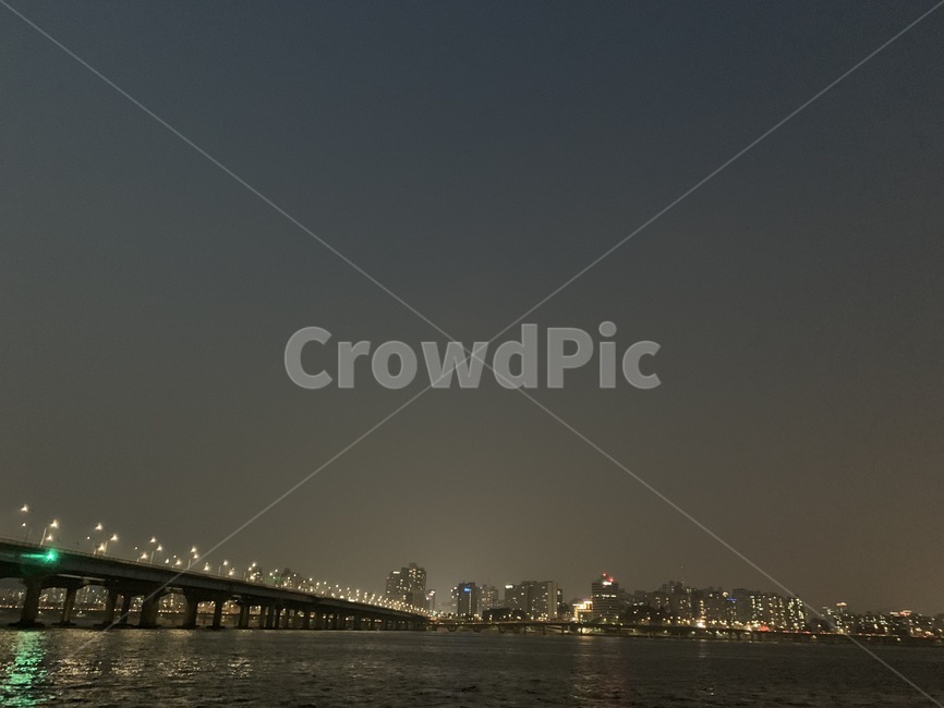 한강,밤풍경,저녁하늘,한강하늘,한강풍경,water,river