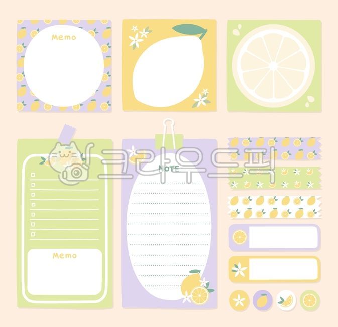 Lemon cross section,symbol,deco,sign,notepad,Good Note,memo,section,label paper,background paper,seasonal fruits,crush,post,lemon blossom,leaves,Lemon illustration,name tag,lemon pattern,text,nameplate,decoration,border,invitation,handwriting,check list,c