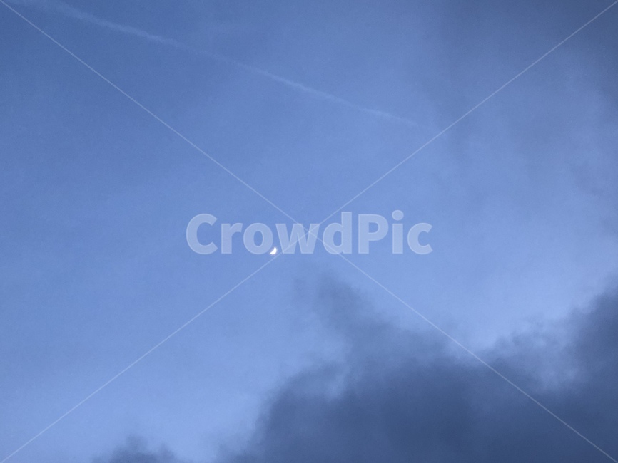 하늘,달,구름,sky,clouds