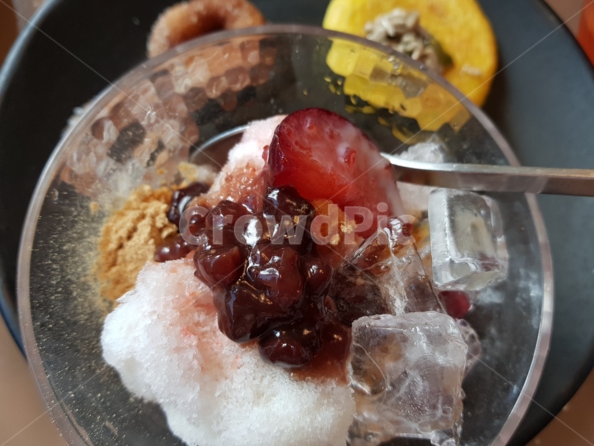 빙수,팥,팥빙수,얼음,아이스크림,음식,디저트,디저트,간식,후식,dessert,snack