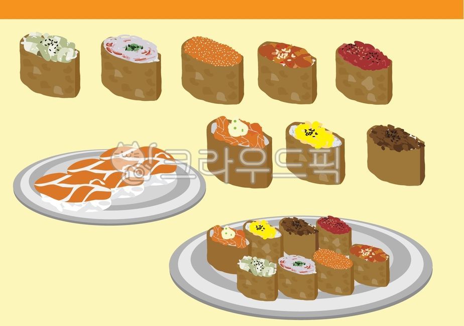 유부초밥,연어초밥,유부김치,유부낙지,유부불고기,유부육회,초밥,맛있는유부초밥