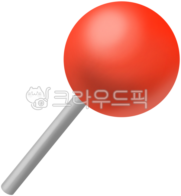 압정, 압정일러스트, 앞핀, 압핀일러스트, 고정, 사진,이미지,일러스트,캘리그라피 - 떡갈비작가