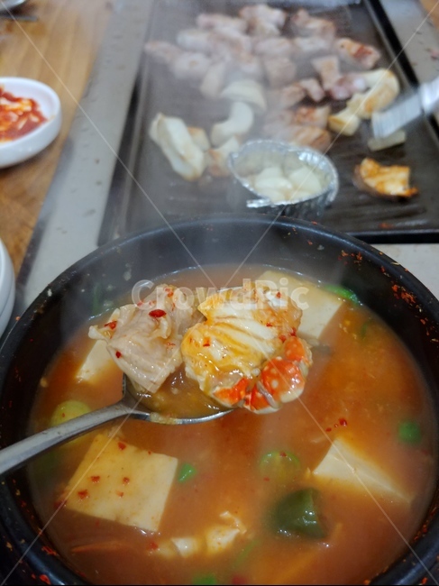 음식,찌개,고기,탕,된장찌개,해물된장찌개,게,맛있는음식,국,해장
