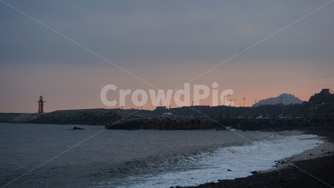 nature,자연,outdoors,옥외,분홍,pnik,하늘,등대,바다,파도,산,제주