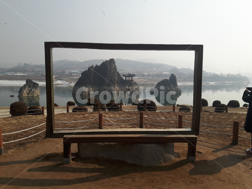 풍경,경치,자연,호수,봉우리,조각상,동상,석상,조형물,statue,bronze statue,stone statue