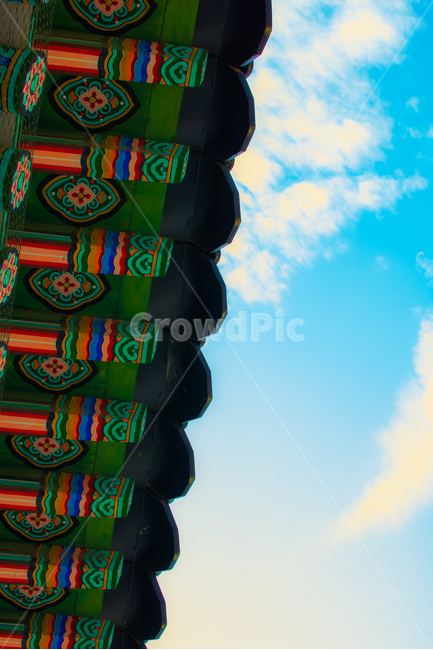 경복궁,하늘,균형,한국,조화,파란하늘,파랑,색감,한국전통,한국문화,korean traditional,korean culture,건축물,건물외관,exterior,building,structure,architecture,construction