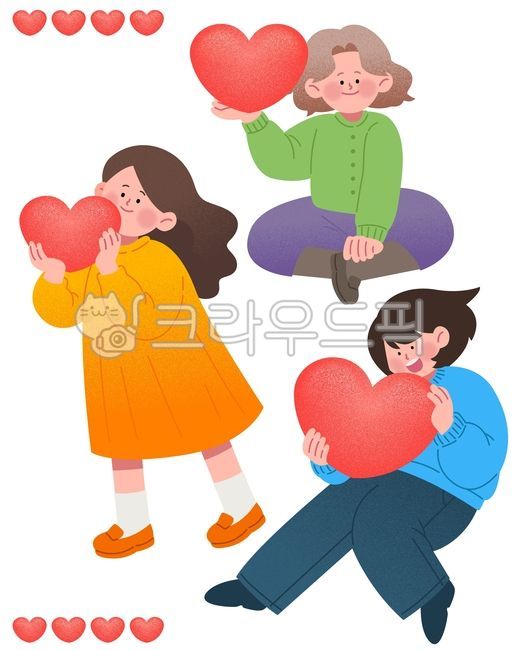 고백,노이즈,마음,미소,발렌타인,발렌타인데이,사랑,애정,여자,연애,웃음,위로,이벤트,캐릭터,핑크,하트,행사