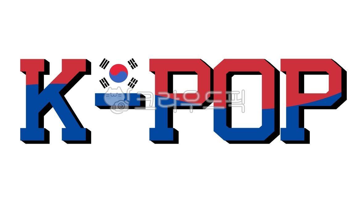 Korean wave,3d,solid,kpop,Kpop,Korean Flag,handwriting,text,calligraphy