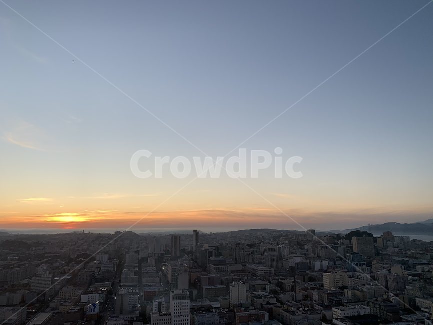 노을,하늘,일몰,sunset,rooftop,샌프란시스코,sanfrancisco,경치,자연,nature