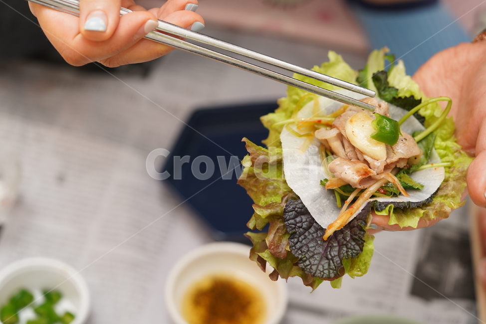고기,육류,쌈,야채,한식,식사,안주,채소,육식,먹거리,음식