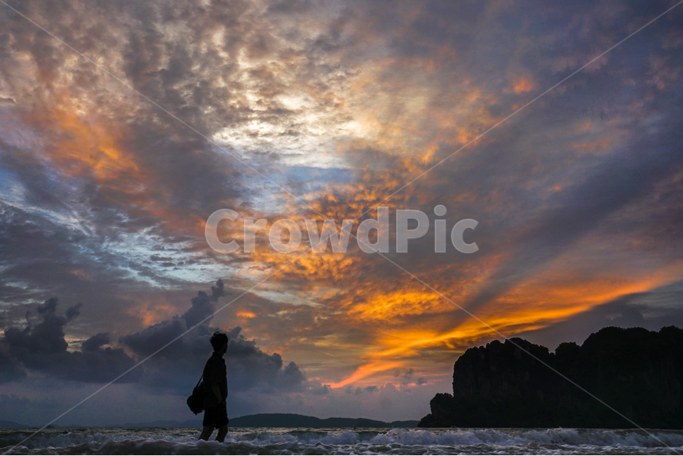 실루엣,노을,sunset,일몰,하늘,sky,silhouette,thailand,태국,해변,beach,구름,cloud,끄라비,krabi,라일레이,railay,배경,background,자연,nature,자연,풍경,nature,landscape,해외,외국,세계,foreign,oversea,world,세계자연풍경,해외자연풍경,외국자연풍경,world nature landscape,사람,인물,인간,human,person,인물실루엣,사람실루엣,character silhouette,human silhouette,outdoors,옥외,dawn,새벽,red sky,붉은 하늘,dusk,황혼