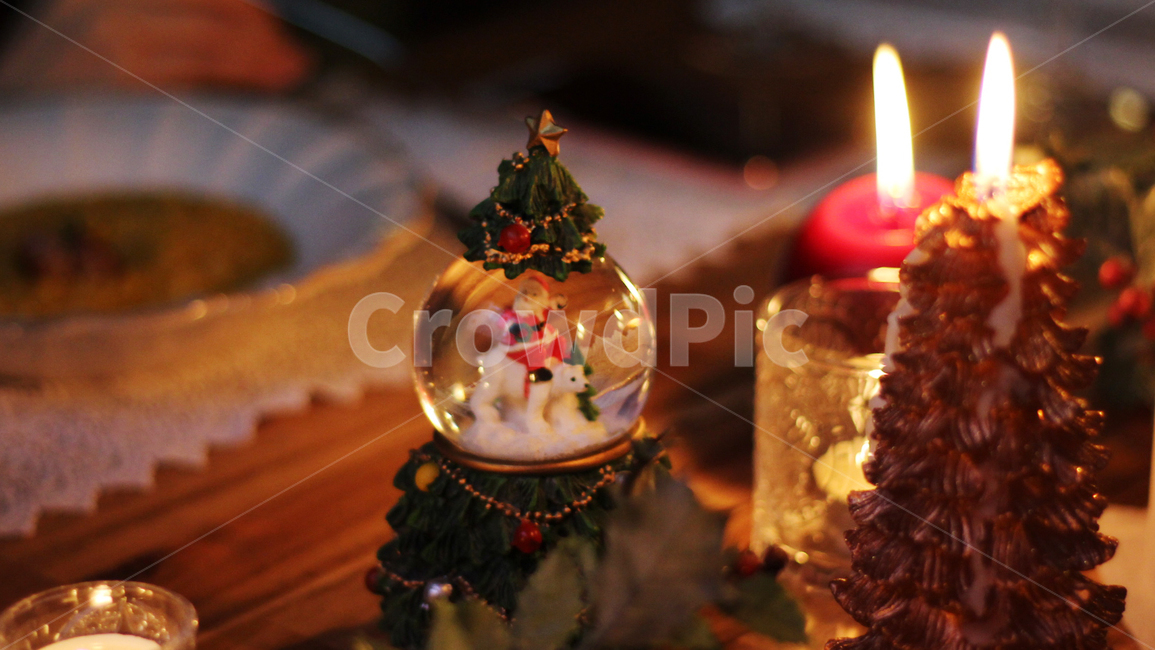 candle,양초,파티,연말파티,크리스마스,glass,산타,christmas,스노우볼,snowball