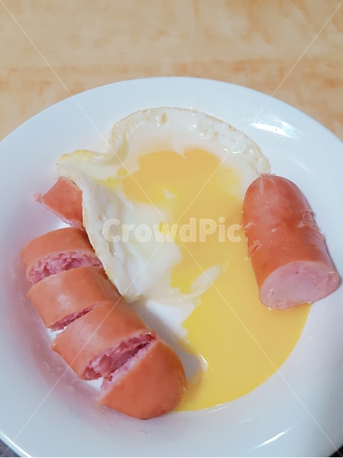 food,음식,계란,소시지,햄,조식,breakfast,음식,식재료,요리,food,cook,meal,dishes,food reserves