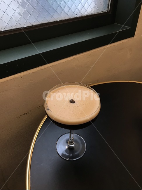 칵테일,에스프레소,한잔,갈색,cocktail