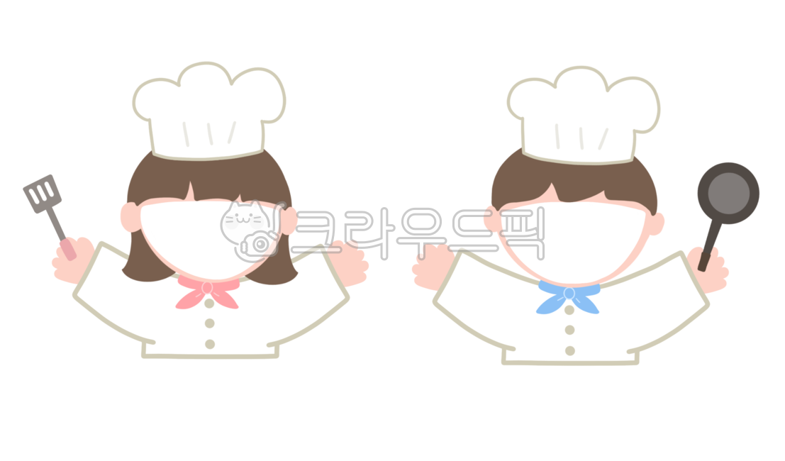 요리사, 요리, 요리사합성, 요리사일러스트, 어린이요리사, 사진,이미지,일러스트,캘리그라피 - 냐옹친구작가