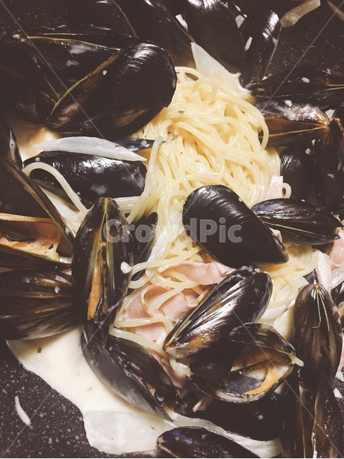 요리,음식,food,파스타,pasta,홍합,홍합파스타,크림파스타,해물파스타,seafood,해물요리,해물면