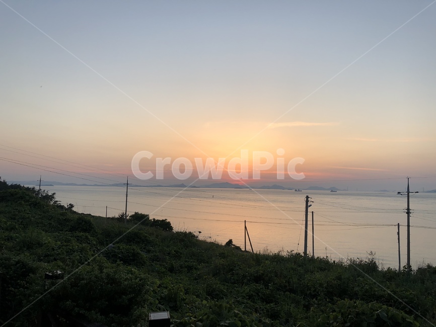 노을,바다,자연,풍경,목포,자연,풍경,nature,landscape,outdoors,옥외,dawn,새벽,red sky,붉은 하늘,sunset,일몰,sky,하늘,dusk,황혼