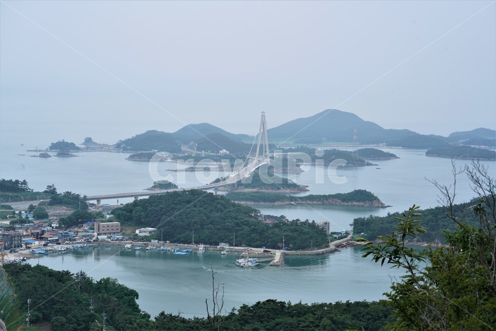 신시도,선유도,군산,대각산조망,군산등산,고군산군도,옥도면,선유대교