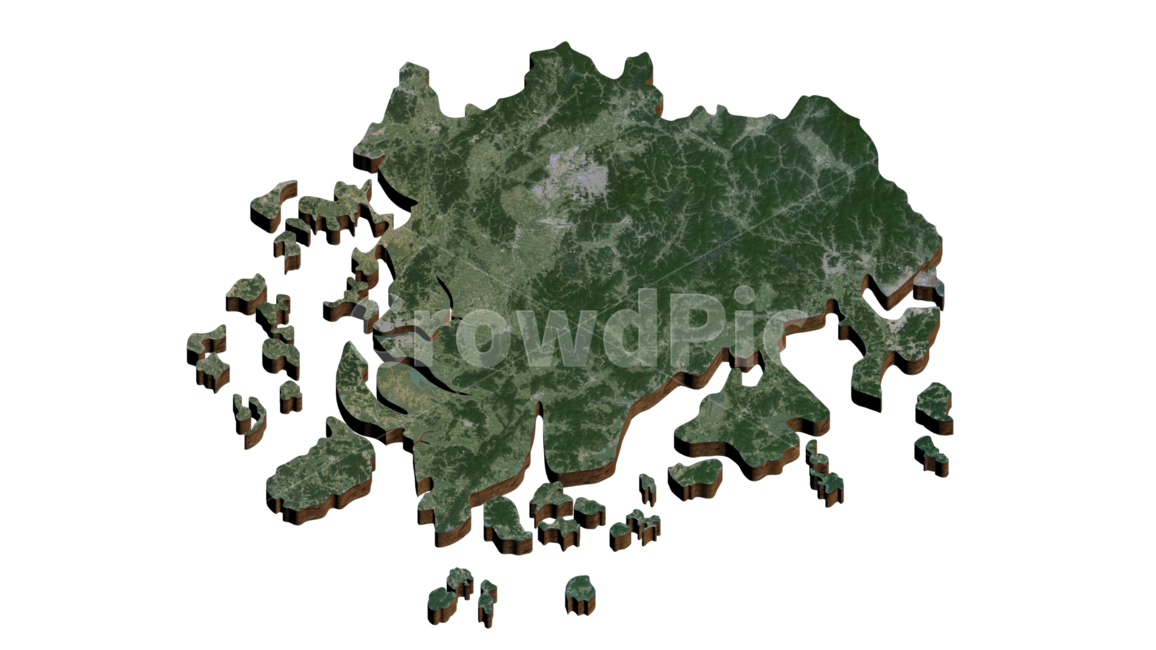 전라남도,전라도,대한민국,한국,지도,3d,map,누끼,remove background