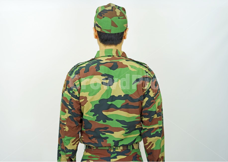 예비군,군인,군복,남성,군대,대한민국,육군,병장,밀리터리,사나이,뒷모습,사람,인물,인간,human,person,남성,남자,man,male