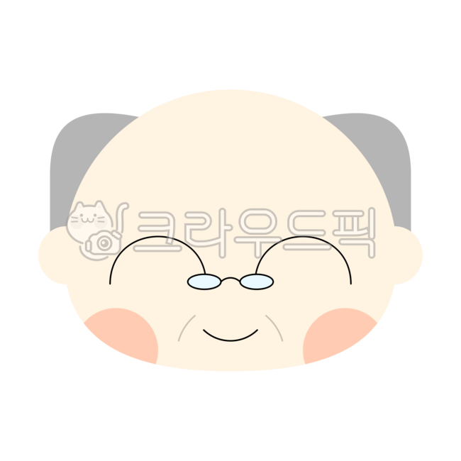 할아버지얼굴,할아버지,노인,남자,남자얼굴,사람얼굴,남성,할아버지안경,안경,대머리,주름,웃는얼굴,웃는표정