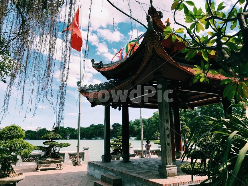 vietnam,lake,hoankiem,hanoi,베트남