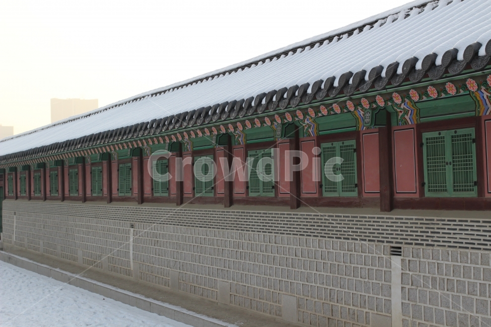 경복궁,눈,벽,궁궐,TEMPLE,겨울,계절,winter,season,한국전통,한국문화,korean traditional,korean culture,랜드마크,landmark,tourist attraction,한국랜드마크,한국관광지,한국명소,korea landmark,korea tourist attraction,건축물,건물외관,exterior,building,structure,architecture,construction