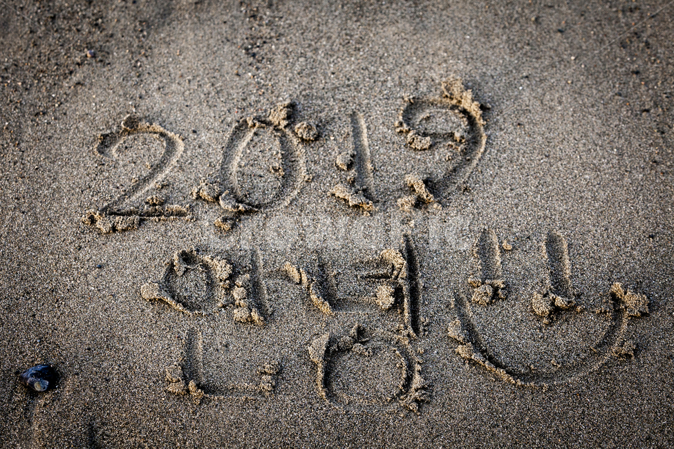 2019년,모래,스마일,안녕,해피