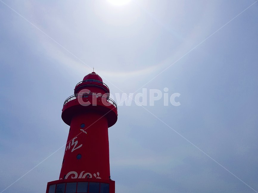 오이도,빨강등대,시흥,시흥시,바다,여름,햇살,서해안,등대,하늘,등대,lighthouse