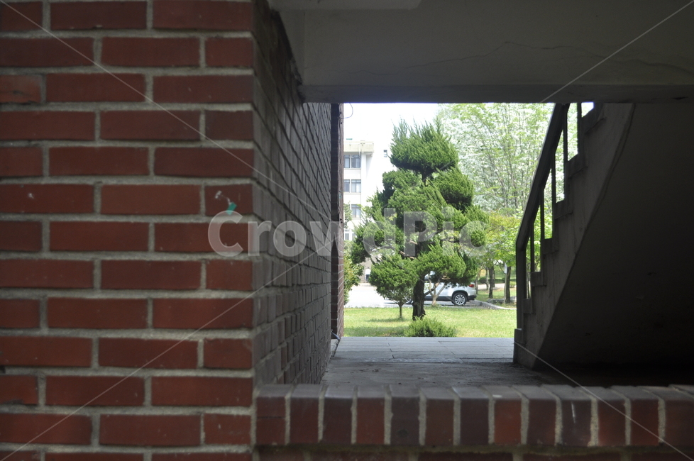 나무,통로,벽돌,공간,계단,풍경,tree,건축물,건물외관,exterior,building,structure,architecture,construction