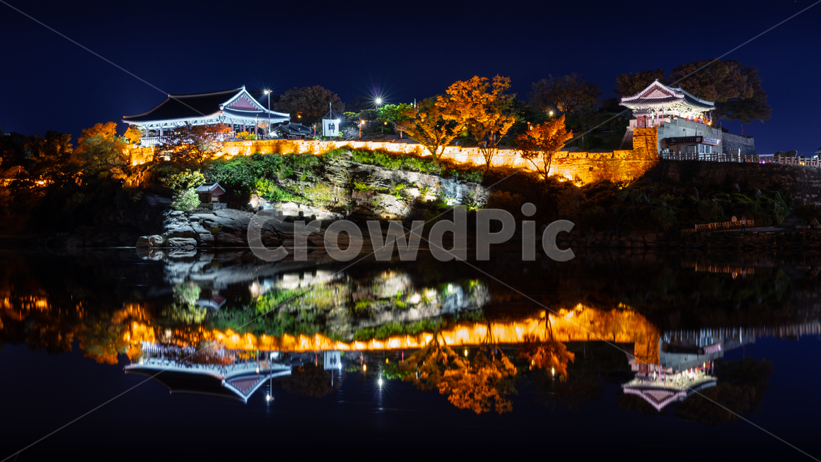 진주성,촉석루,야경,반영,진주,고궁,자연,풍경,가을,야경,밤,풍경,nightscape,night,landscape,한국전통,한국문화,korean traditional,korean culture,랜드마크,landmark,tourist attraction,한국랜드마크,한국관광지,한국명소,korea landmark,korea tourist attraction,건축물,건물외관,exterior,building,structure,architecture,construction,건물