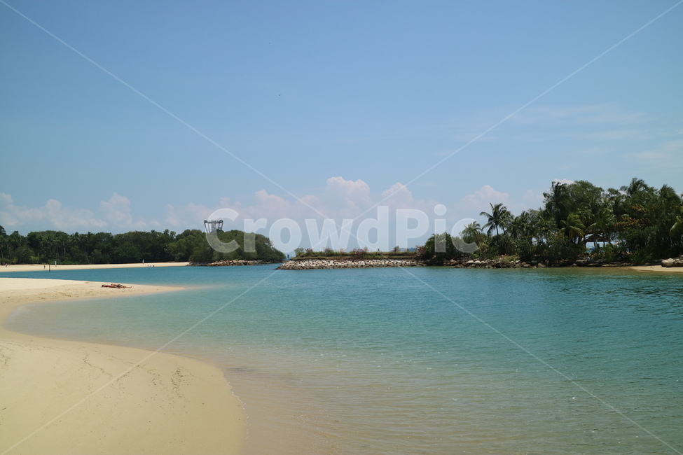 해변,바다,구름,싱가포르,센토사,자연,풍경,nature,landscape,해변,바다,beach,sea,land,땅,outdoors,옥외,shoreline,해안선,water,물,ocean,대양,coast,연안