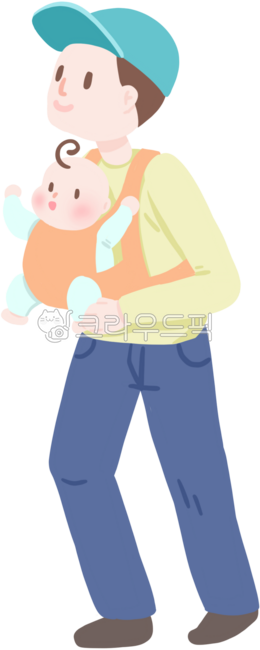 가족,남자,아기,아기띠,걸음,걷기,모자,아빠,육아,나들이,소풍,한부모,미혼부,편부모,가정의달