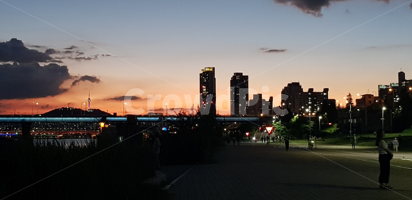 한강,노을,석양,서울,피크닉,야경,밤,풍경,nightscape,night,landscape,도시,city,nature,자연