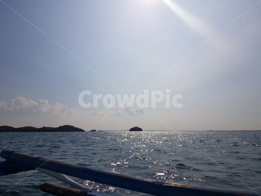 바다,섬,sea,island,하늘,자연,풍경,nature,landscape,light,빛,flare,플레어