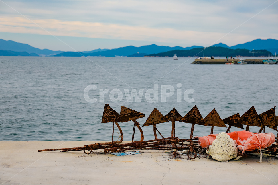 바다,풍경,닻,수평선,sea,anchor,sealine