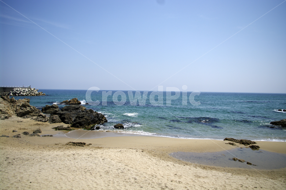 하늘,바다,모래사장,풍경,해변,파도,해변,바다,beach,sea